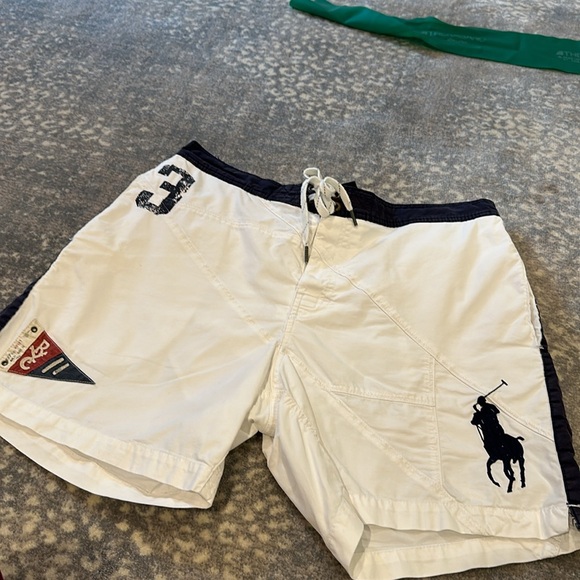 POLO BY RALPH LAUREN MENS SWIM TRUNKS SIZE M - Picture 11 of 12